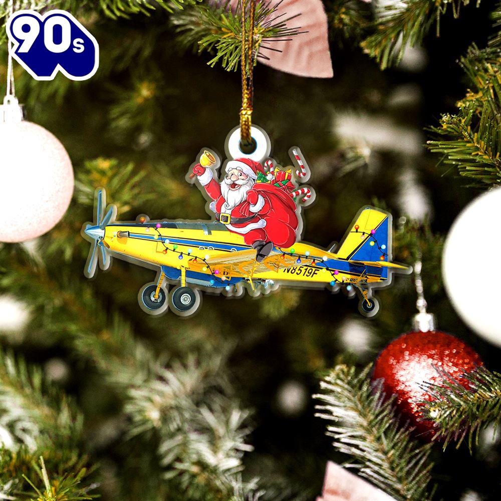 Air Tractor AT-500 family Christmas Ornament Air Tractor AT-500 family Christmas Ornament