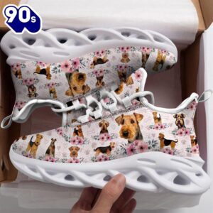 Airedale Terrier Max Soul Shoes For Men Women Dog Shoes Running For Lover Dogs