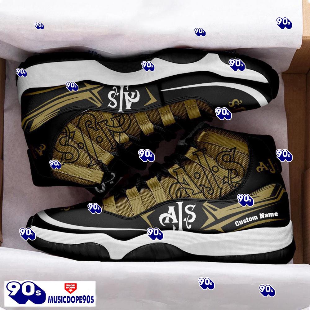 AJS Motorcycles Custom Name Air Jordan 11 Sneakers Vintage Shoes AJS Motorcycles Custom Name Air Jordan 11 Sneakers Vintage Shoes