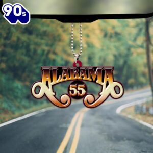 Alabama Band Custom Shape 2-sided Acrylic Car Ornament  Christmas Day Alabama Band Custom Shape 2-sided Acrylic Car Ornament  Christmas Day