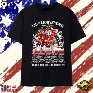 Alabama Crimson Tide 135th anniversary&hellip;