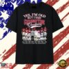 Alabama Crimson Tide Greatness Legends Signatures Vintage Football T Shirt, Viral 2D Graphic Tee