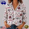 Alabama Crimson Tide NCAA College Spirit Blossoms Women Casual Shirt, NCAA Women Fan Shirt