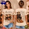 Alan Jackson Autumn Pumpkin Portrait Unisex 3D Shirt , Music New Shirt