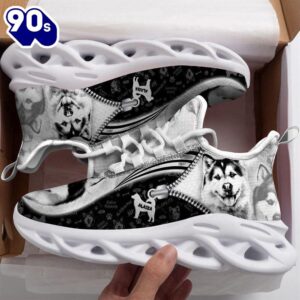 Alaskan Malamute Sketch Max Soul Shoes For Men Women Dog Shoes Running For Lover Dogs