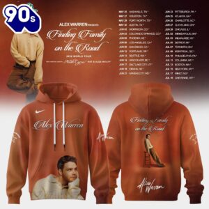 Alex Warren Finding Family On The Road 2026 Premium Limited Hoodie