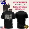 Alex Warren’s Little Orphan Alex Tour 2026 Black T Shirt , Viral 3D Music Tee