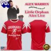 Alex Warren’s Little Orphan Alex Tour 2026 Red T Shirt , Viral 3D Music Tee