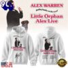 Alex Warren’s Little Orphan Alex Tour 2026 White Hoodie , Viral 3D Music Tee