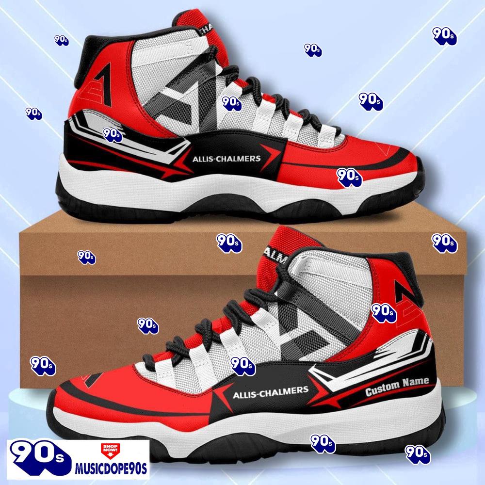 Allis Chalmers Custom Name Air Jordan 11 Sneakers Vintage Shoes Allis Chalmers Custom Name Air Jordan 11 Sneakers Vintage Shoes