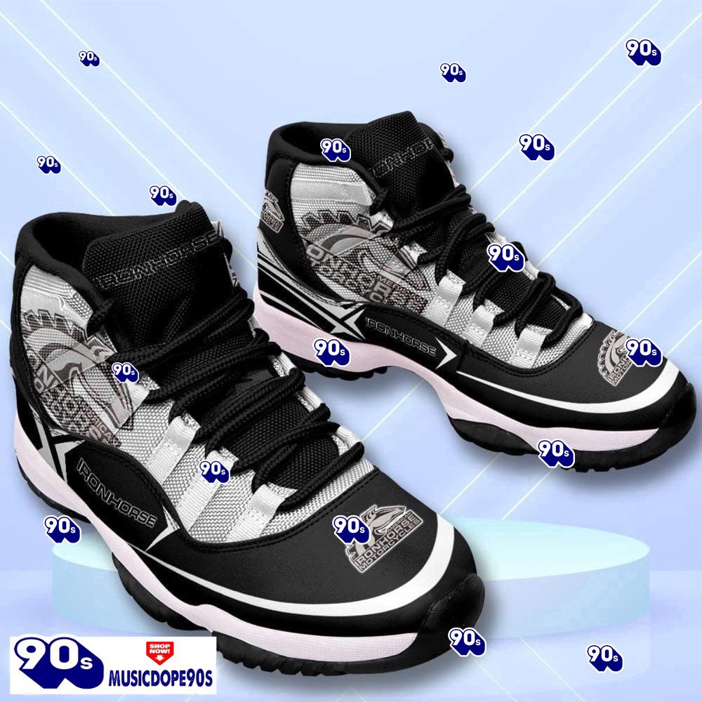 America IronHorse Custom Name Air Jordan 11 Sneakers Vintage Shoes America IronHorse Custom Name Air Jordan 11 Sneakers Vintage Shoes