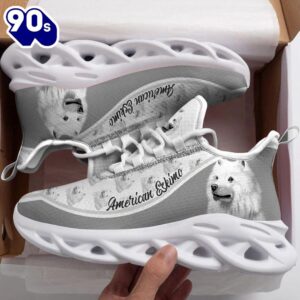 American Eskimo Max Soul Shoes For Men Women Dog Shoes Running For Lover Dogs