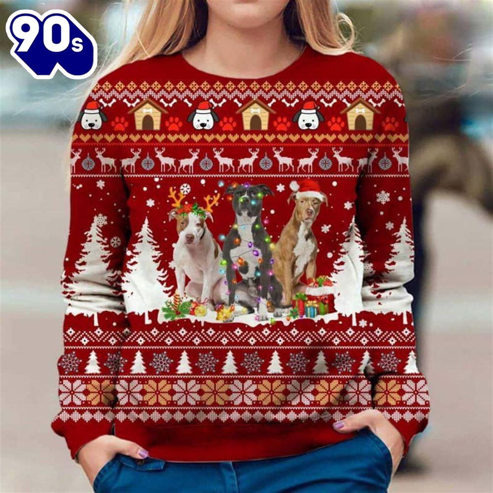 American Pit Bull Terrier Ugly Premium Sweater American Pit Bull Terrier Ugly Premium Sweater
