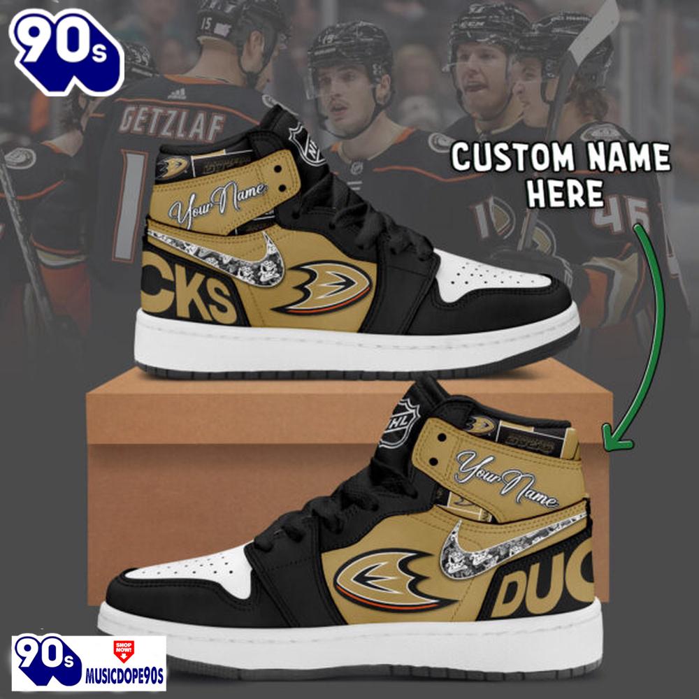 Anaheim Ducks Air Jordan 1 Shoes Anaheim Ducks Air Jordan 1 Shoes