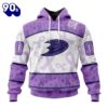 Anaheim Ducks Hoodie Special Lavender – Fight Cancer Hoodie LV IOU98VY9 Gift Xmas