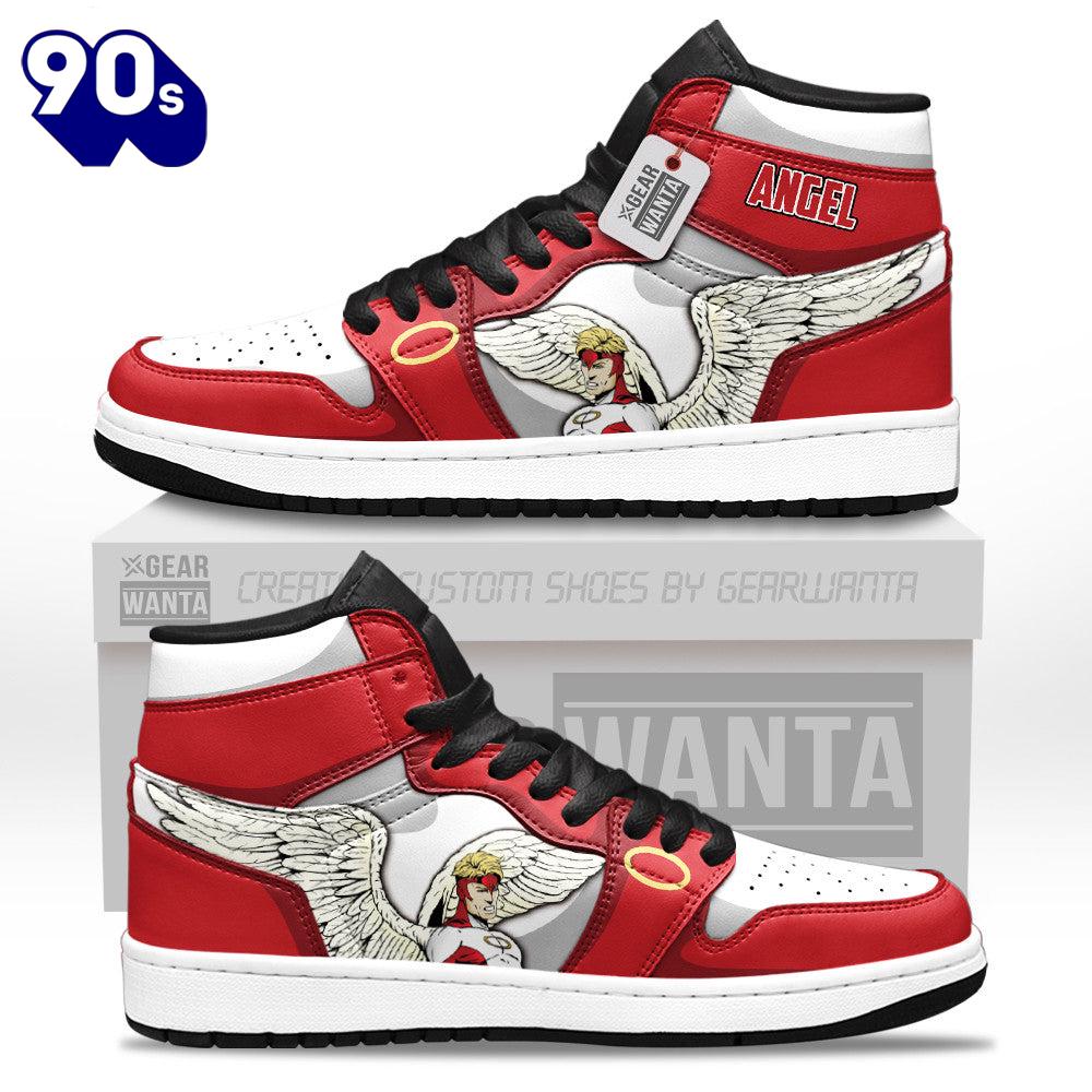 Angel Warren Worthington III J1-Sneakers Movies Custom Shoes Angel Warren Worthington III J1-Sneakers Movies Custom Shoes