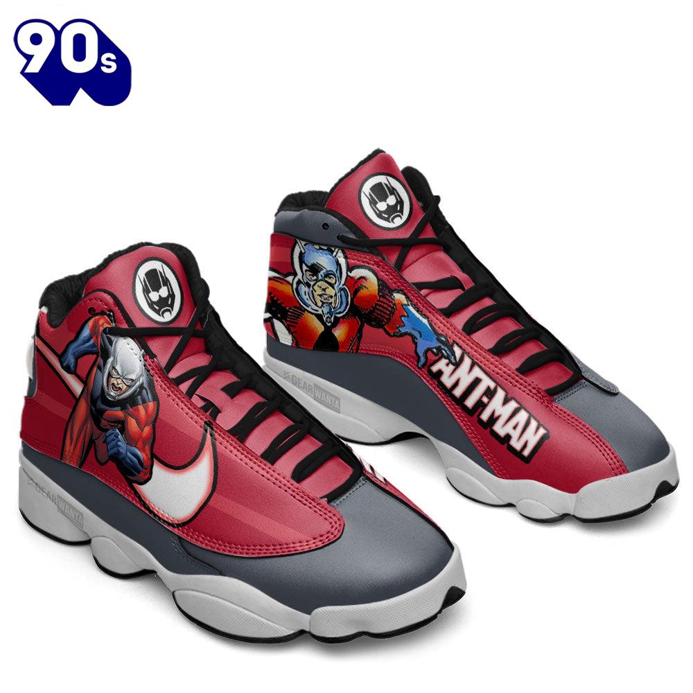 Antman Air Jordan 13 Sneakers Super Heroes Custom Shoes Antman Air Jordan 13 Sneakers Super Heroes Custom Shoes