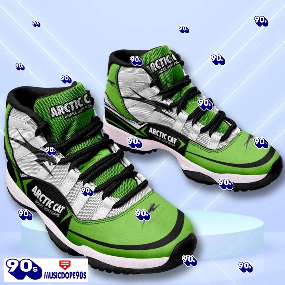 Arctic Cat Custom Name Air Jordan 11 Sneakers Vintage Shoes Arctic Cat Custom Name Air Jordan 11 Sneakers Vintage Shoes