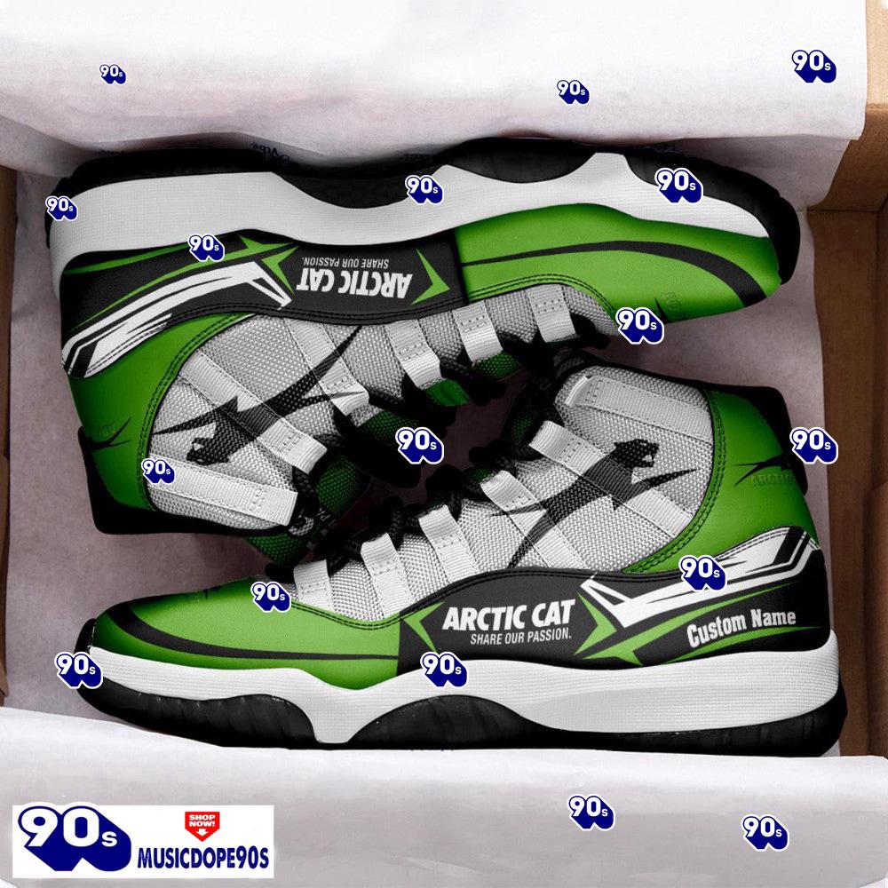 Arctic Cat Custom Name Air Jordan 11 Sneakers Vintage Shoes Arctic Cat Custom Name Air Jordan 11 Sneakers Vintage Shoes