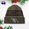 Arizona Cardinals 2025 Salute to Service Beanie Hat