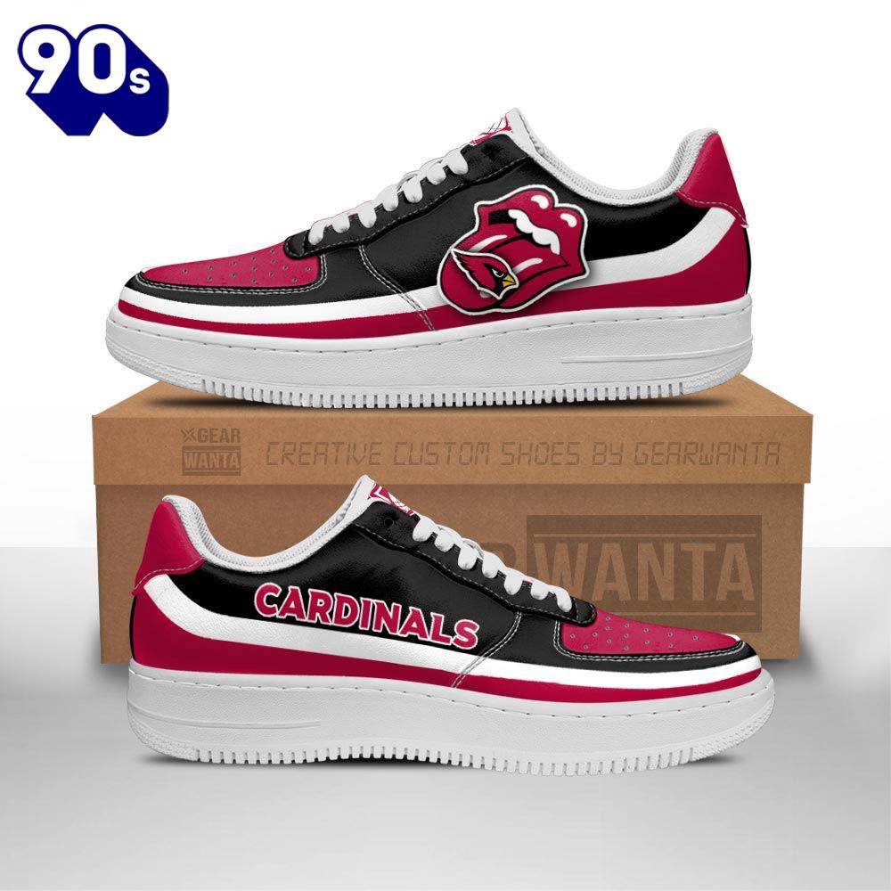 Arizona Cardinals Air Sneakers Custom Force Shoes Sexy Lips For Fans Arizona Cardinals Air Sneakers Custom Force Shoes Sexy Lips For Fans