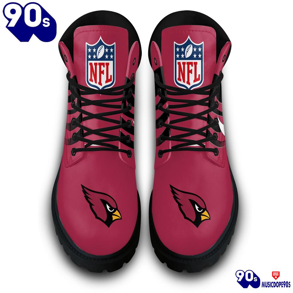 Arizona Cardinals Custom Boots Shoes Idea Gift For Fan Arizona Cardinals Custom Boots Shoes Idea Gift For Fan