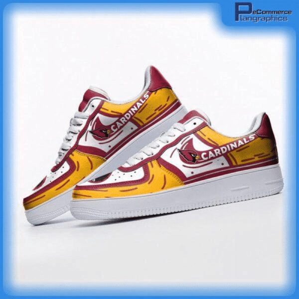 Arizona Cardinals NFL Air Low-Top Sneakers Shoes Version 3