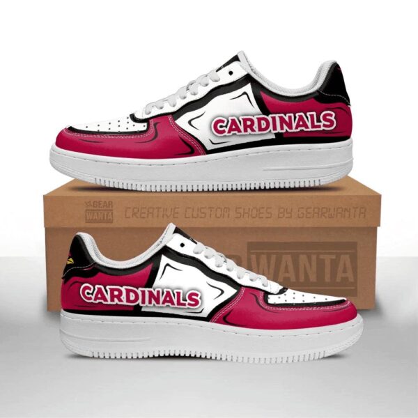 Arizona Cardinals NFL Air Low-Top Sneakers Shoes Version 4