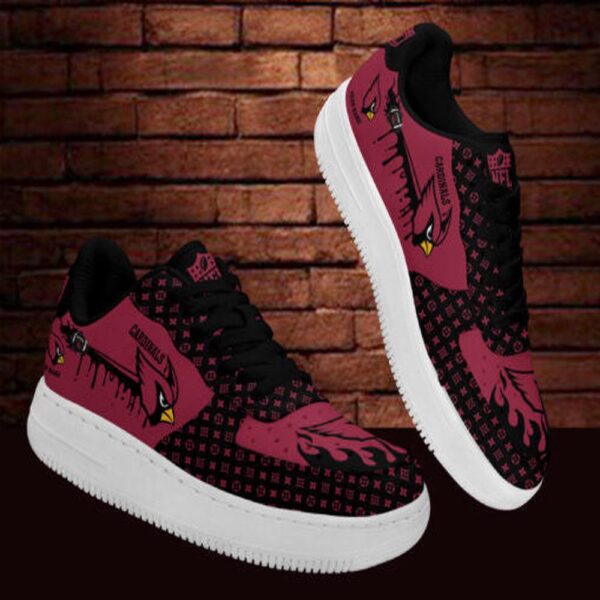 Arizona Cardinals NFL Air Low-Top Sneakers Shoes Version 7