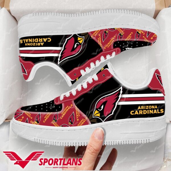 Arizona Cardinals NFL Air Low-Top Sneakers Shoes Version 8