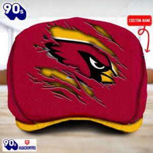 Arizona Cardinals NFL Basic Design Personalized Jeff Cap