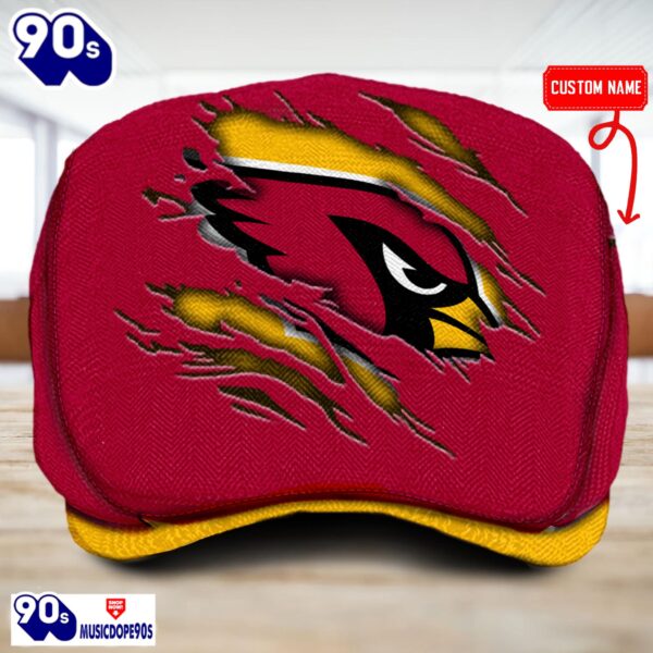 Arizona Cardinals NFL Basic Design Personalized Jeff Cap