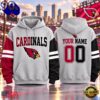 Arizona Cardinals NFL Two Tone Colorblock Varsity Hoodie, NFL Trending Shirt