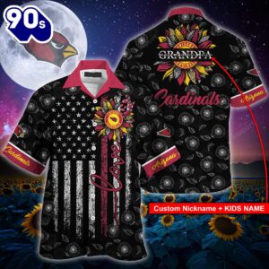 Arizona Cardinals NFL-Hawaii Shirt Sunflower…