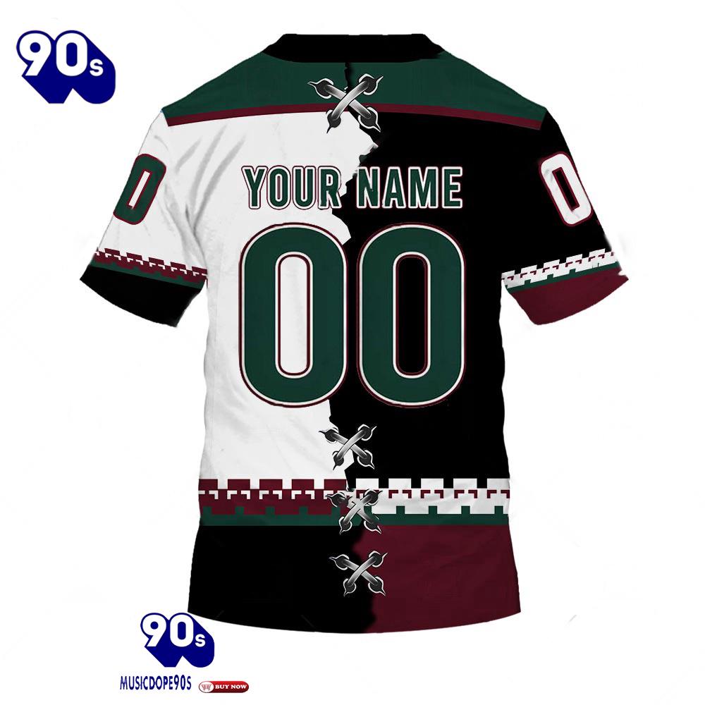 Arizona Coyotes Personalized NHL Mix Jersey Arizona Coyotes Personalized NHL Mix Jersey