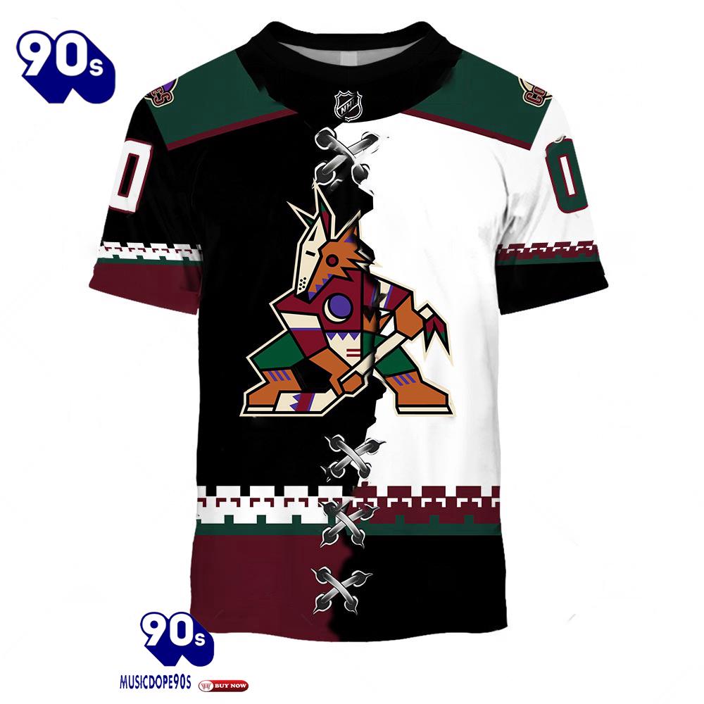 Arizona Coyotes Personalized NHL Mix Jersey Arizona Coyotes Personalized NHL Mix Jersey