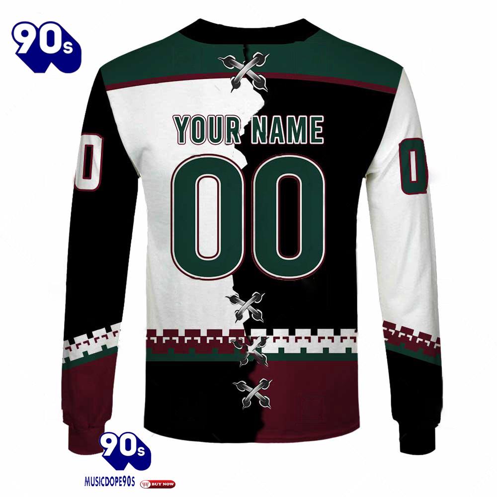 Arizona Coyotes Personalized NHL Mix Jersey Arizona Coyotes Personalized NHL Mix Jersey