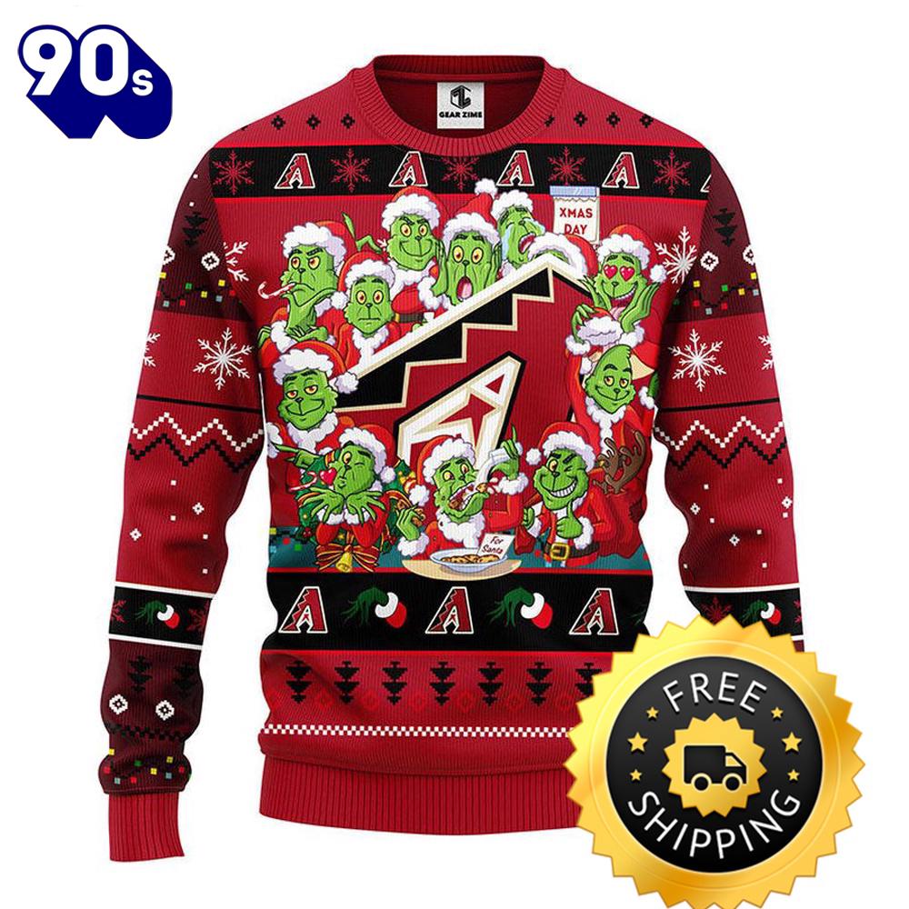 Arizona Diamondbacks 12 Grinch Xmas Day Ugly Christmas Sweater, Arizona Diamondbacks Ugly Sweater, MLB Christmas Sweater Arizona Diamondbacks 12 Grinch Xmas Day Ugly Christmas Sweater, Arizona Diamondbacks Ugly Sweater, MLB Christmas Sweater