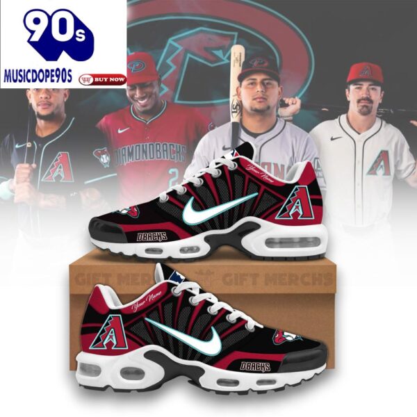 Arizona Diamondbacks Custom Nike Air Max Plus Shoes For Fans