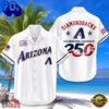 Arizona Diamondbacks  USA Flag 250 Years of Freedom Anniversary 1776-2026 Aloha Hawaiian Shirt