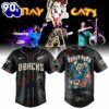 Arizona Diamondbacks Stray Cats 2026 US Tour Inspired Baseball Jersey