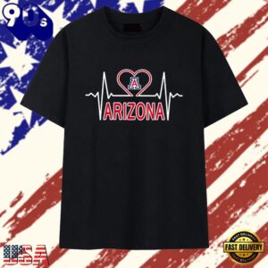 Arizona Wildcats Heartbeat Logo T&hellip;
