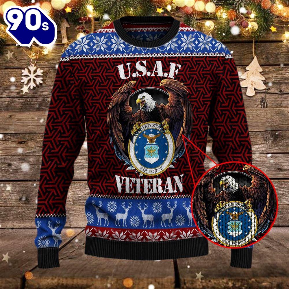 Armed Forces Usaf Air Forces Military Vva Vietnam Veterans Day Gift For Father Dad Christmas Sweater Gift Veteran Christmas Sweater Armed Forces Usaf Air Forces Military Vva Vietnam Veterans Day Gift For Father Dad Christmas Sweater Gift Veteran Christmas Sweater