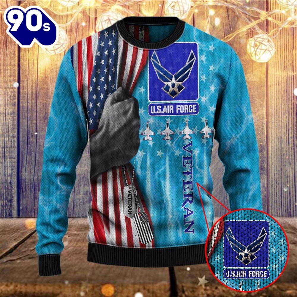 Armed Forces Usaf Air Forces Military Vva Vietnam Veterans Day Gift For Father Dad Ugly Sweater Gift Veteran Christmas Sweater Armed Forces Usaf Air Forces Military Vva Vietnam Veterans Day Gift For Father Dad Ugly Sweater Gift Veteran Christmas Sweater