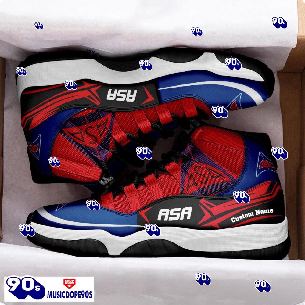 ASA Custom Name Air Jordan 11 Sneakers Vintage Shoes ASA Custom Name Air Jordan 11 Sneakers Vintage Shoes