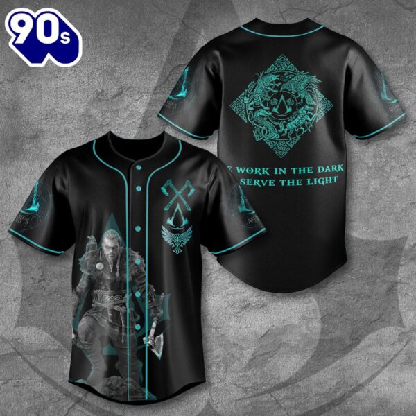 Assassin’s Creed Baseball Jersey  Gift For Fans