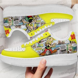 Asterix Air Sneakers Custom Superhero Comic Shoes