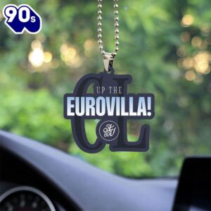 Aston Villa Custom Shape 2-sided Acrylic Car Ornament  Christmas Day Aston Villa Custom Shape 2-sided Acrylic Car Ornament  Christmas Day