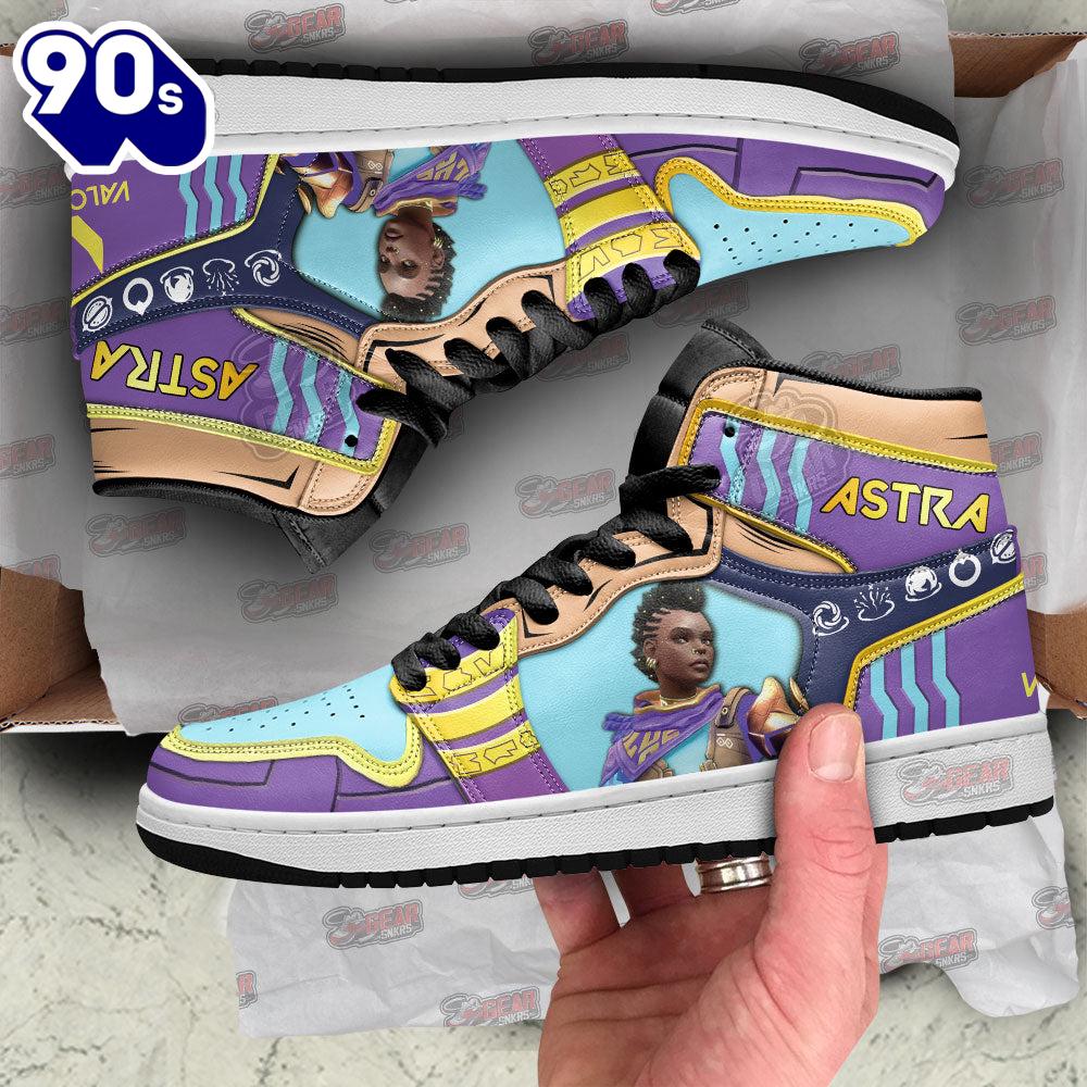 Astra Valorant Agent Shoes Custom Gifts Idea For Fans Astra Valorant Agent Shoes Custom Gifts Idea For Fans