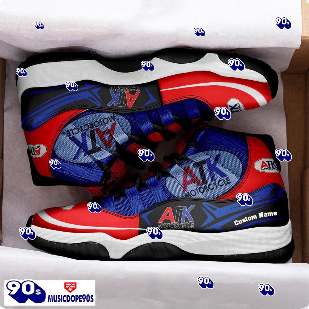 ATK Motorcycles Custom Name Air Jordan 11 Sneakers Vintage Shoes ATK Motorcycles Custom Name Air Jordan 11 Sneakers Vintage Shoes